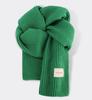 Solid Color Thicken Knitted Versatile Scarf for Women Winter Soft Comfortable Korean Version Warm Shawl for Women Female Outdoor
