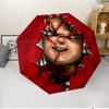 Chucky Fashionable Automatic Opening/Closing Folding Umbrella. Portable and Foldable, Ideal for Gift, Travel, and Daily Use.