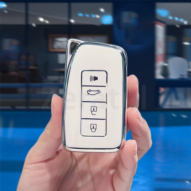 3/4 Buttons Tpu Auto Keyless For Lexus Nx 200 Nx300H Rx 350 450H Es 350 Es 300H Shell Fob Holder Car Key Case Cover Accessories