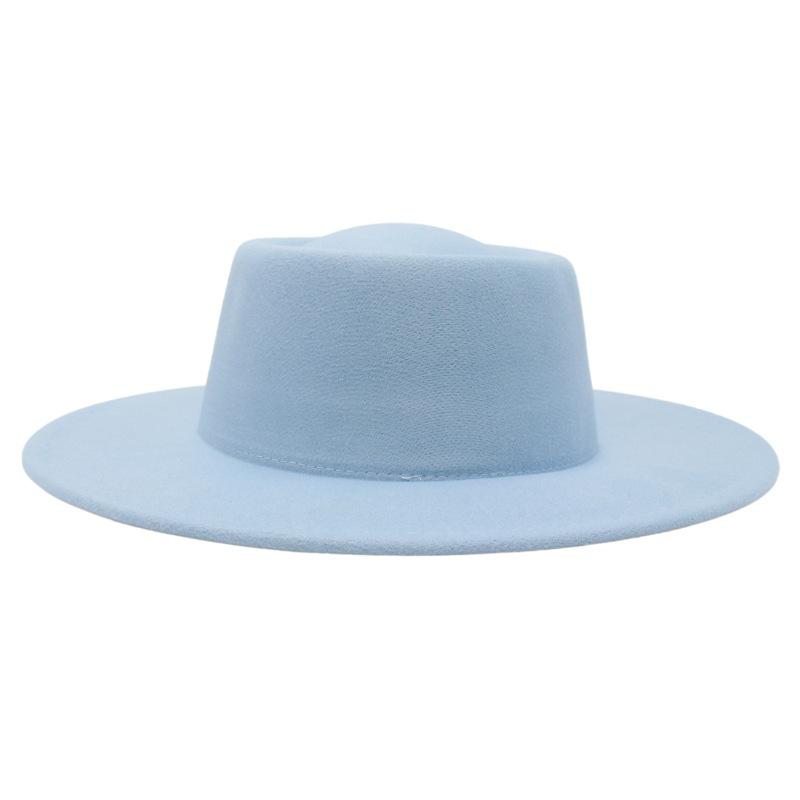 French Hat, Dome, Big Brim, Cashmere Hat For Men And Women, Woolen Hat, Jazz Top Hat.