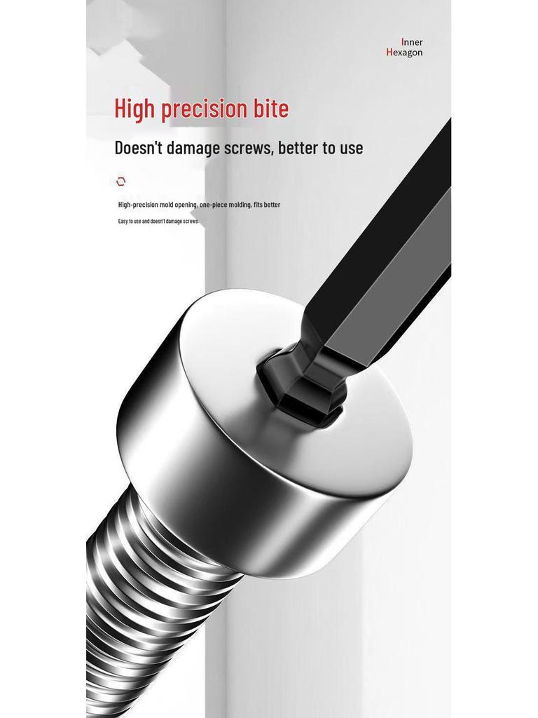 Universell extra lång insexnyckelsats - Multifunktionell och bärbar