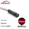 12mm 650nm 100mW Red Line Laser Module for Clothing Machinery with Adjustable Focus