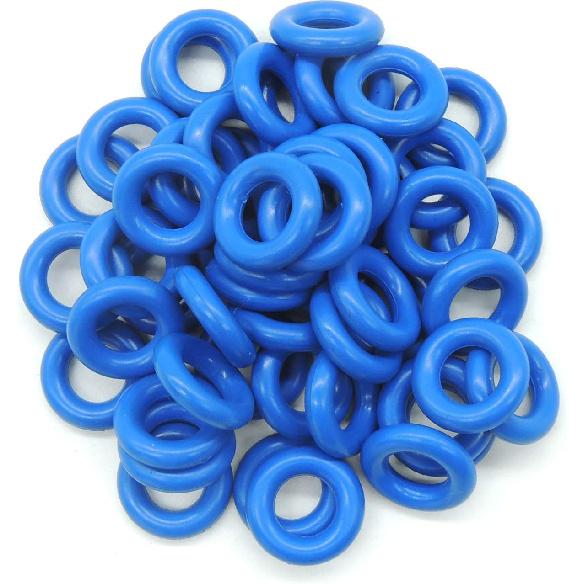 HiSport Fuel Injector O-Rings Set 7.52mm X 3.53 mm Blue Universal Repair Kits 50 Pcs Compatible with IWP043 IWP063 IWP069 IWP181 IWP189 IWP162