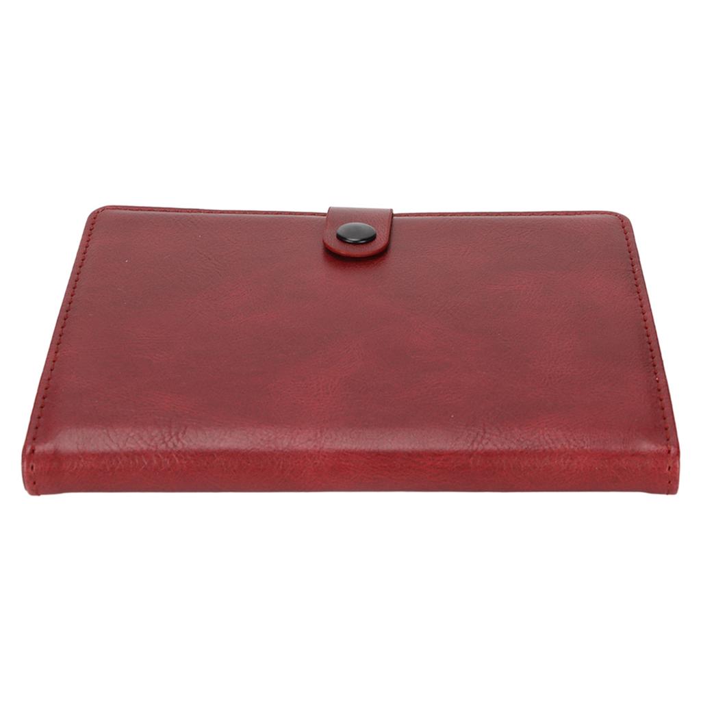 Тримач для паспорта з ПУ-шкіри, багатофункціональний, великої місткості, портативний гаманець-обкладинка для паспорта для ділових поїздок та подорожей