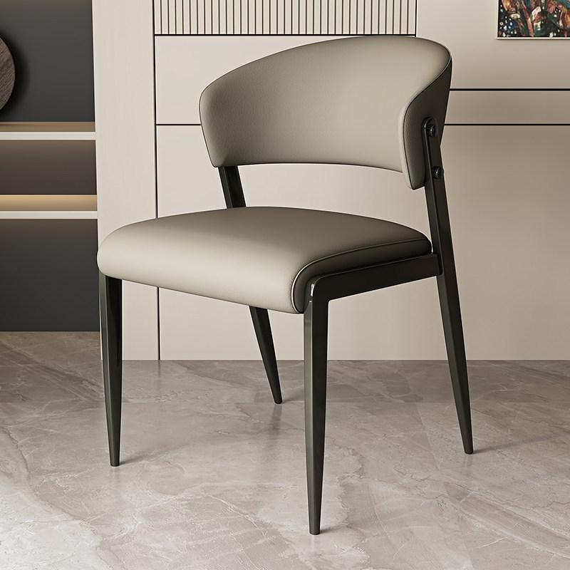 Nordic Luxury Hotel and Home Dining Chair with Backrest