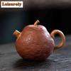 100 ml Boutique Yixing Lila Lera Tekannor Handgjord Mandarin Kruka Råmalm Nedförsbacke Lera Tebryggare Vattenkokare Zisha Teset Dekoration