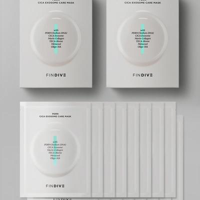 Mascarilla de Cuidado con Exosomas Cica PDRN 8 láminas x 2