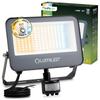 Naświetlacz Led Trinox 50W 5500Lm Cct Ip65 Szary Czujnik Ruchu I Zmierzchu Lumiled