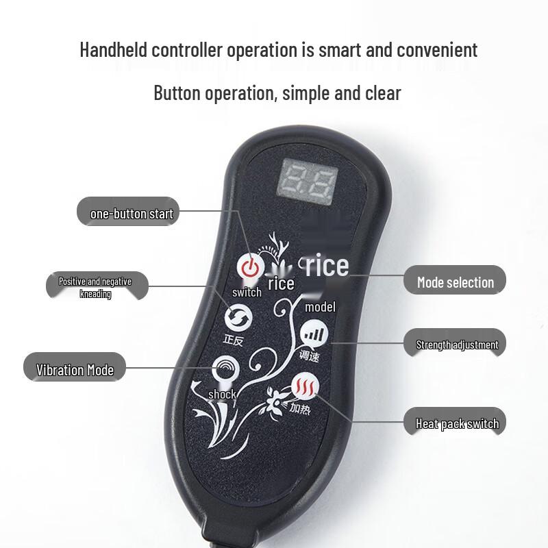 Jiancheng R3A Lumbar Massage Cushion