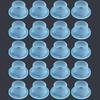 10-60PCS Silicone Faucet Leak-proof Sealing Gasket Water Pipe Sealing Washer Silicone Raw Tape Hose Plumbing Fitting Plug Gasket