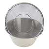 304 Stainless Steel Colander with Mixing Bowl Portable Kitchen Microporous Strainer for Washing