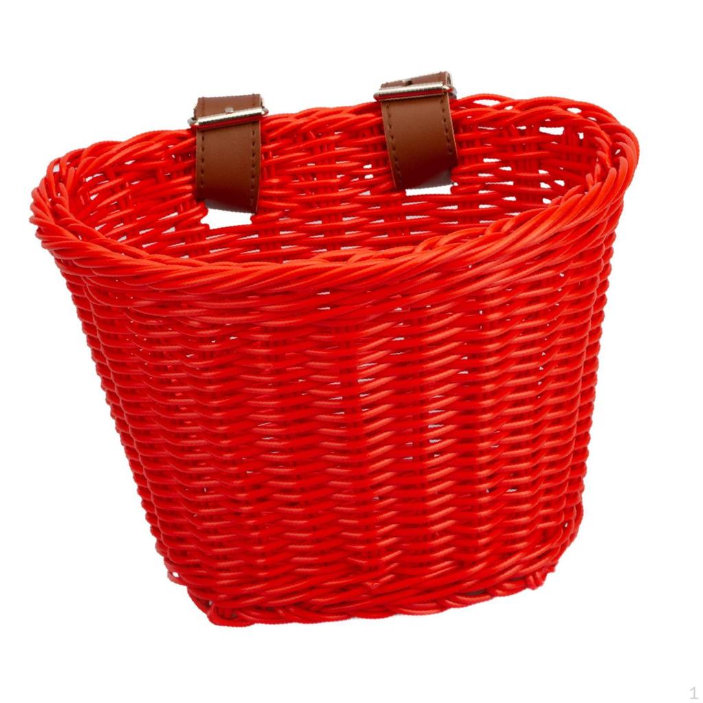 Koszyk na rower dziecięcy Przednia kierownica Dekoracja roweru dla dziewcząt i chłopców