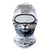 Balaclava Estampada de Animal Gato Cachorro Gorila Máscara Facial Unissex Adulto Esportes e Festa Fantasia Capuz para Cosplay ao Ar Livre