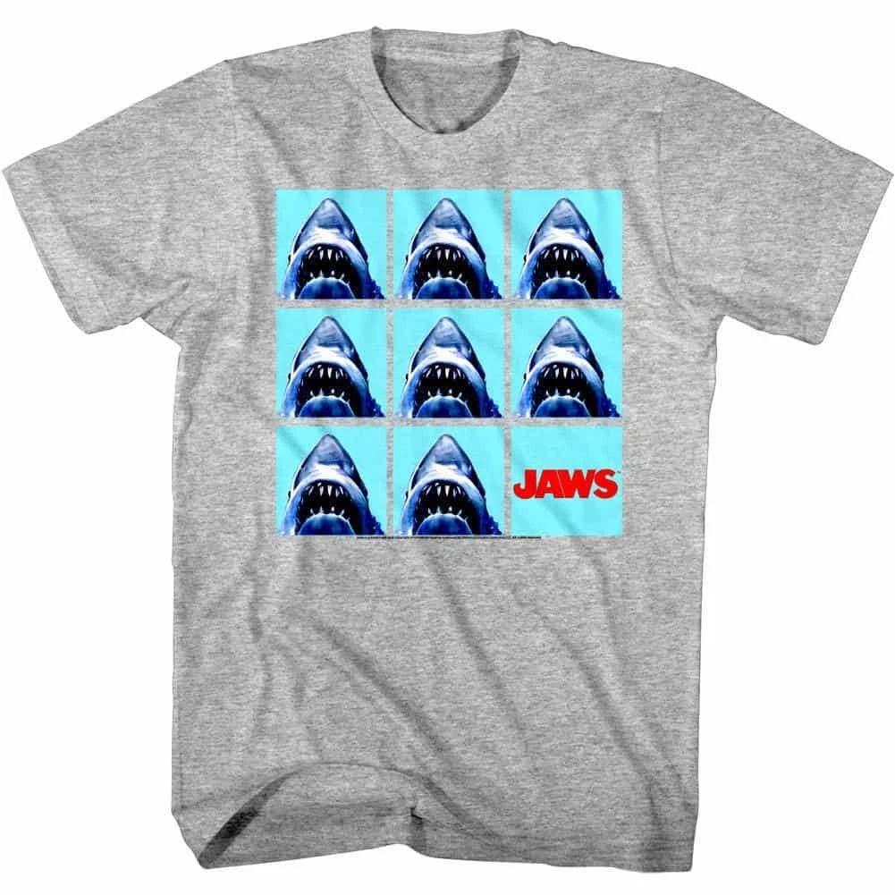 Jaws Shark Emotions Men s T Shirt S