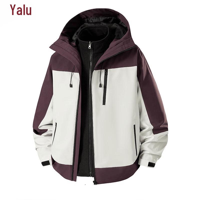 Ya Lu Men s 3-in-1 Outdoor Jacket XL