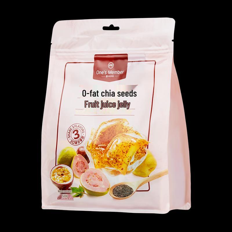 500g Zero Fat Chia Seed Fruit Jelly