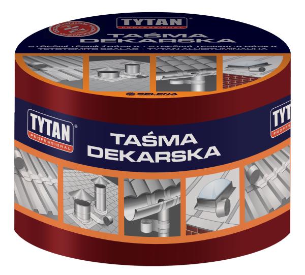 Střešní těsnicí páska 10 cm * 10 m Červená/Cihlově červená - Tas Dek 10 2