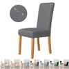 1/2/4/6pcs Waterproof Dining Chair Cover Stretch Chairs Slipcover High Back Seat Covers for Hotel Wedding Banquet Funda Silla