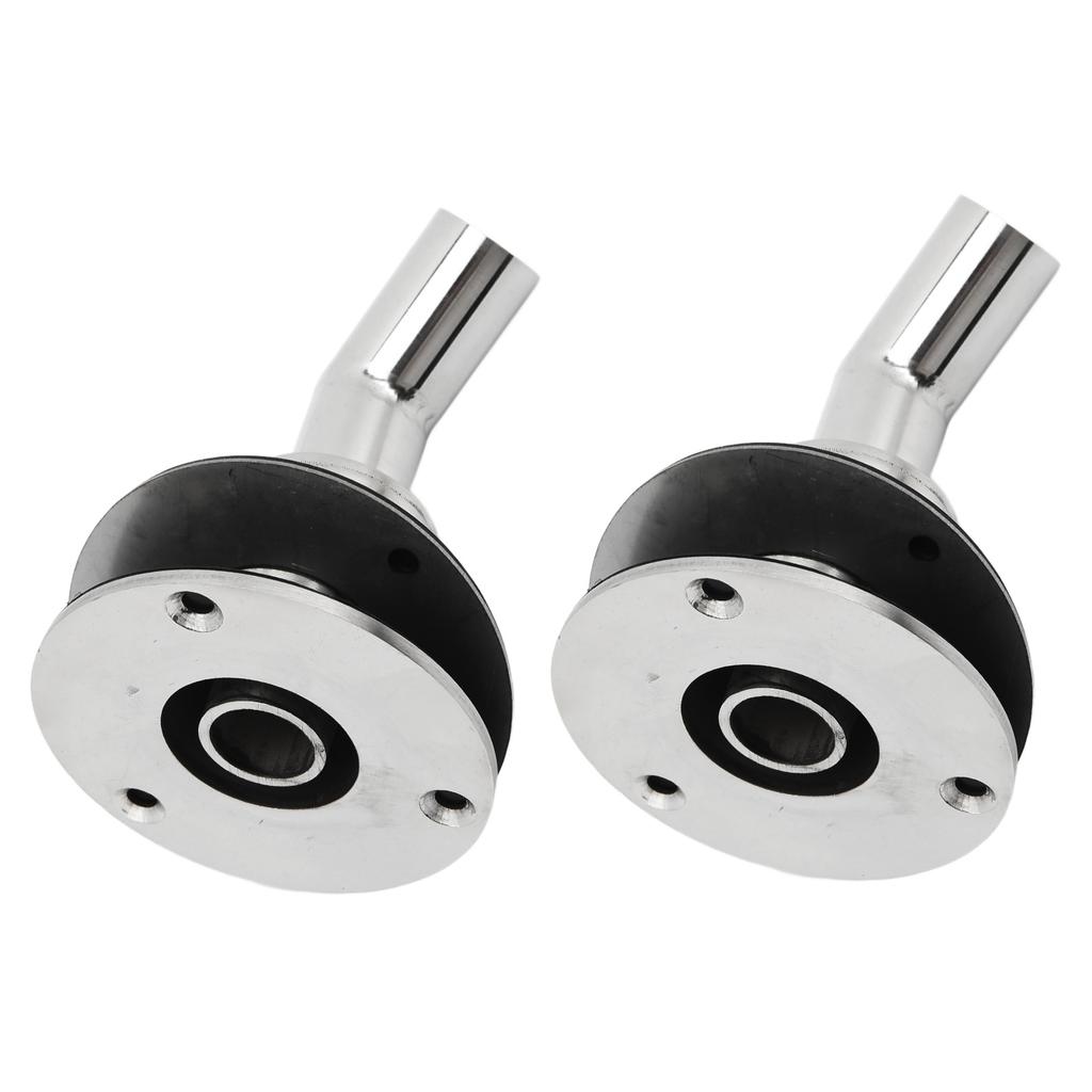 22mm Thru Hull Exhaust Skin 316 Stainless Steel Mirror Polished for Diesel Parking Heaters