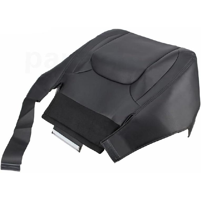 Dolna część siedzenia kierowcy, wymienna, skórzana osłona siedzenia, kompatybilna z Dodge Ram 1500 2500 3500 Laramie 2002 2003 2004 2005