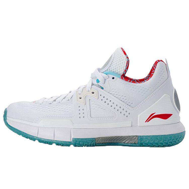 

Мужские кроссовки Li-Ning Way of Wade 5 City Flag, белые, красные, синие ABAM057-2