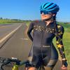 Xama Sleeved Woman Monkey Tights Cycling Road Suit Pro Cycling Suit 20D