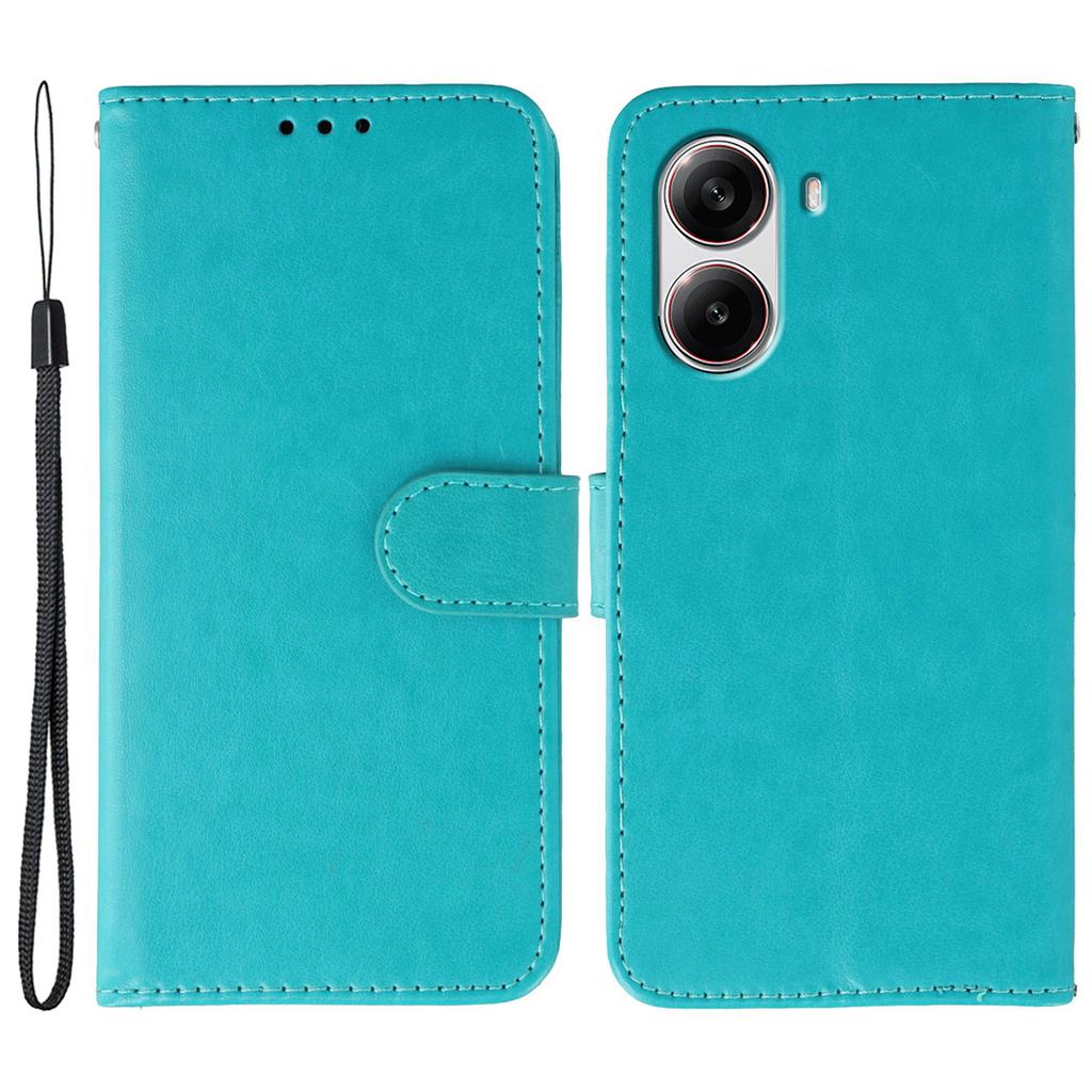 For Xiaomi Poco X7 Pro 5G Cases PU Leather Flip Wallet Phone Cover with Strap