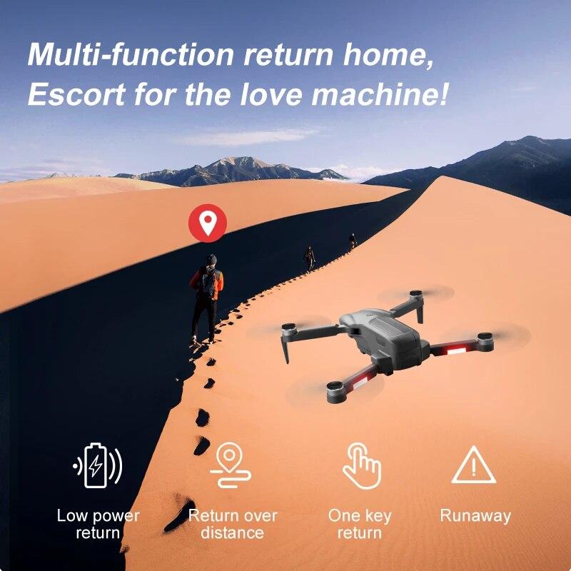 F9 GPS Drone 4K Professional Dual Camera Foldable RC Quadcopter Dron 6K 5G WIFI Brushless Motor Remote Control Helicopter Toy