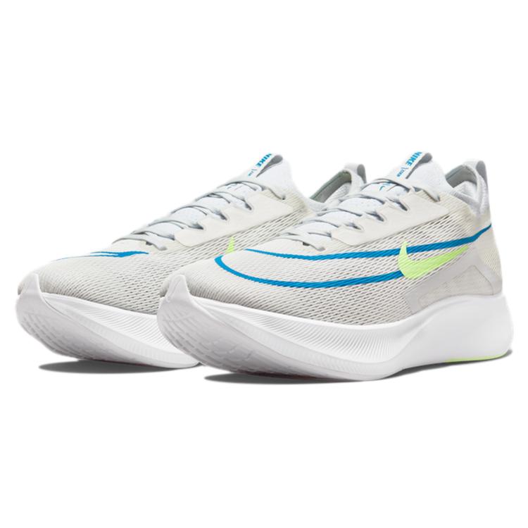 Nike Zoom Fly 4 'White Imperial Blue Lime Glow' CT2392-100