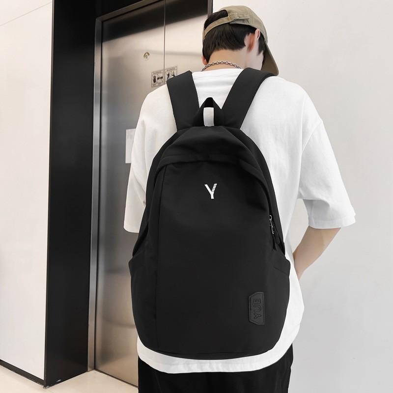 Color Simple Blocked Letter Decoration For Student Backpacks For Use Daily