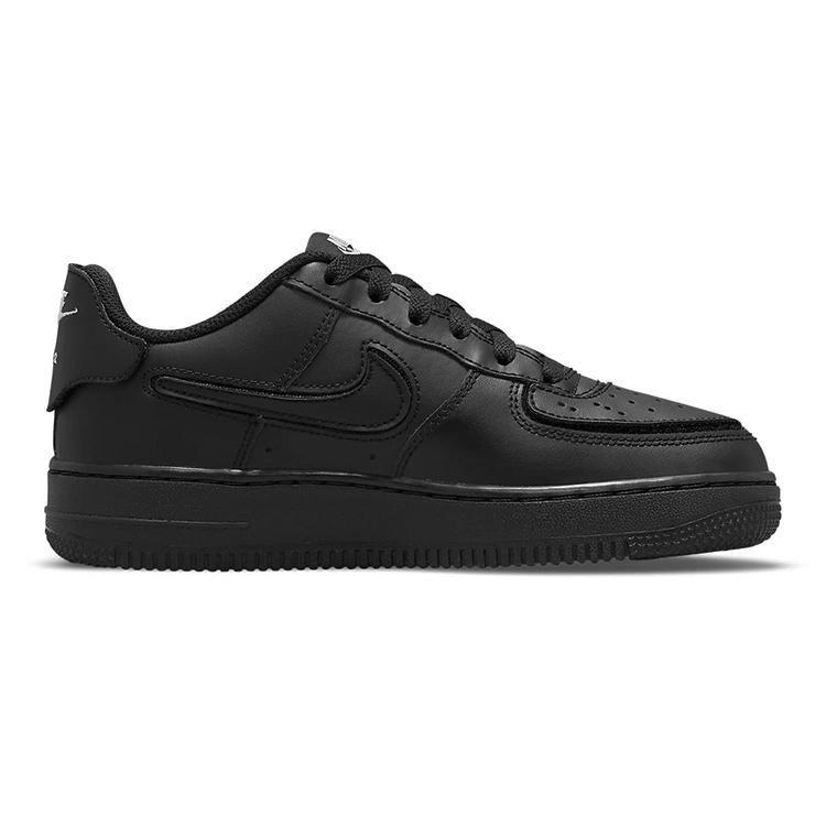 Nike Air Force 1/1 'Black Bright Crimson' GS DB1856-001