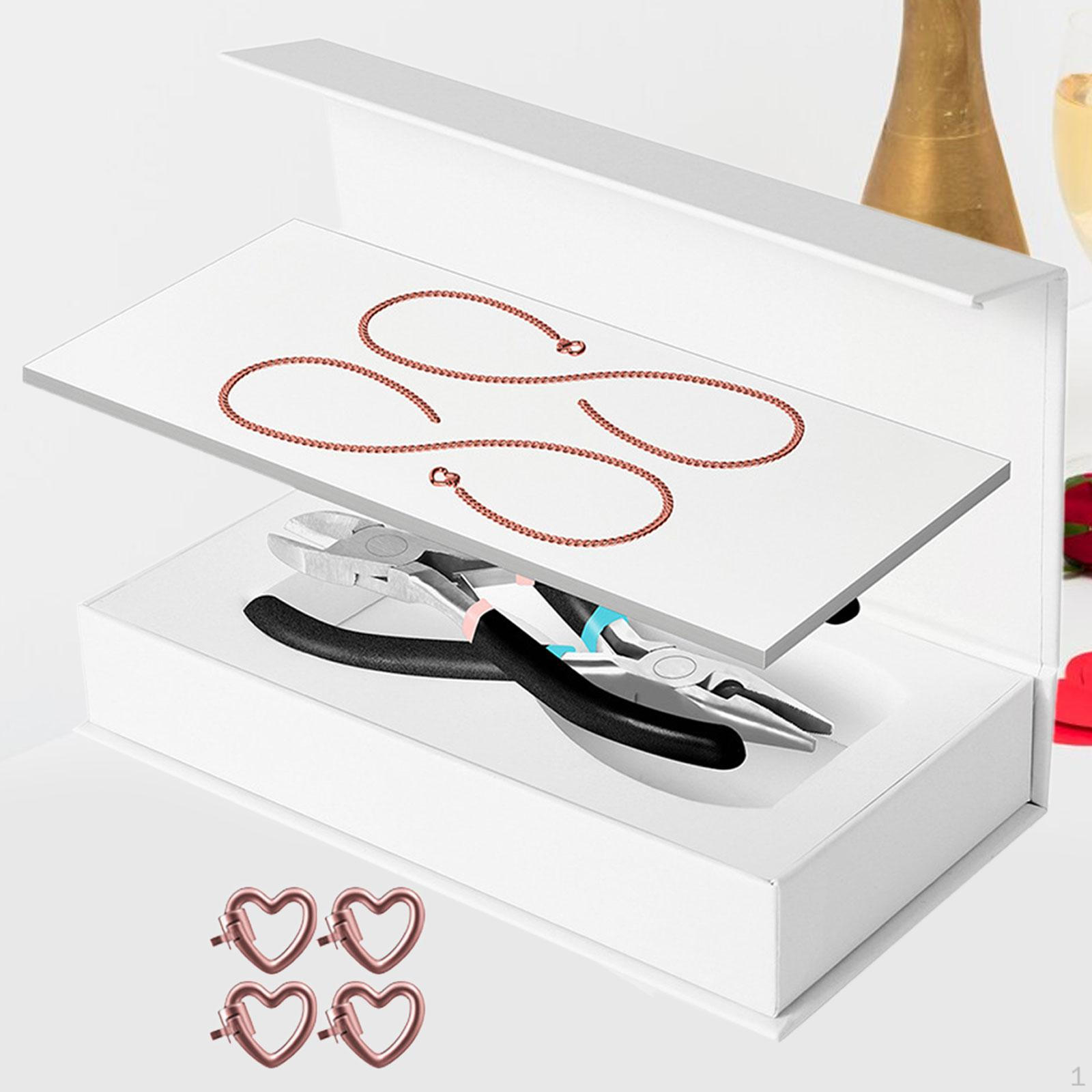 

Постоянный набор для изготовления браслетов, классических уникальных портативных модных подарков своими руками с замком 1 Pair Rose Gold