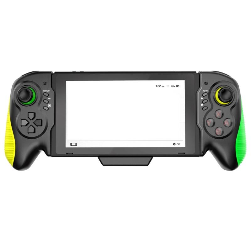 For NS Switch Gamepad Controller Handheld Grip Double Motor Built-in 6-Axis Gyro Vibration Built-in 6-Axis Gyro Design