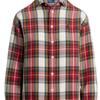 Polo Ralph Lauren Plaid Collar Button Long Sleeve Shirt Women Shirts 211978158-001