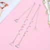 Non-Slip Pearl Bra Straps Sexy Off-the-shoulder Removable Underwear Shoulder Strap Adjustable Decorative Bra Shoulder Belts Tops