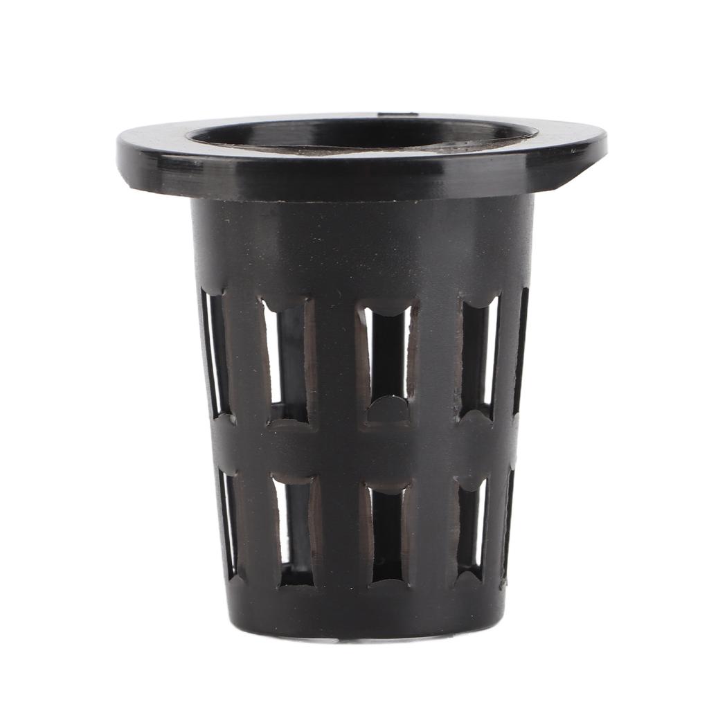 50Pcs PP Hydroponics Net Pot Soilless Cultivation Flower Planting Grow Mesh Basket