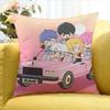 Kawaii Kpop Style P-Plave Caligo Pt Various Sizes Square Pillow Case For Car Home Bedchamber Decor