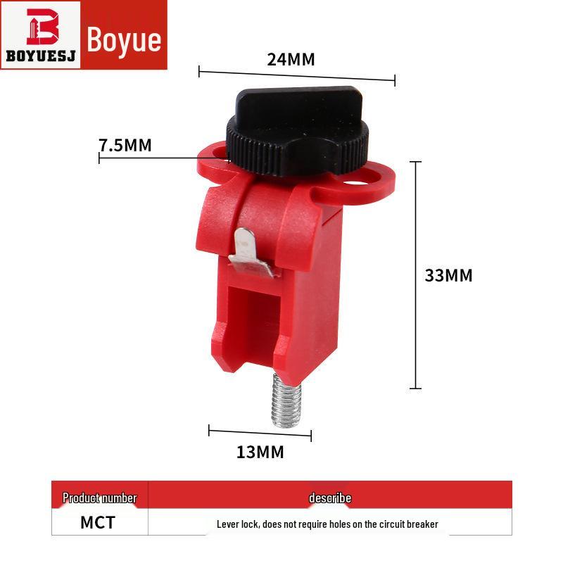 Small Miniature Circuit Breaker Lock - Electrical Safety Insulating Tool