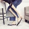 Fashion Sequins Mules Shoes Pointed Toe Flat Women's Slippers and Ladies Sandals On Promotion Easy Wears Original Casual Unique Slides