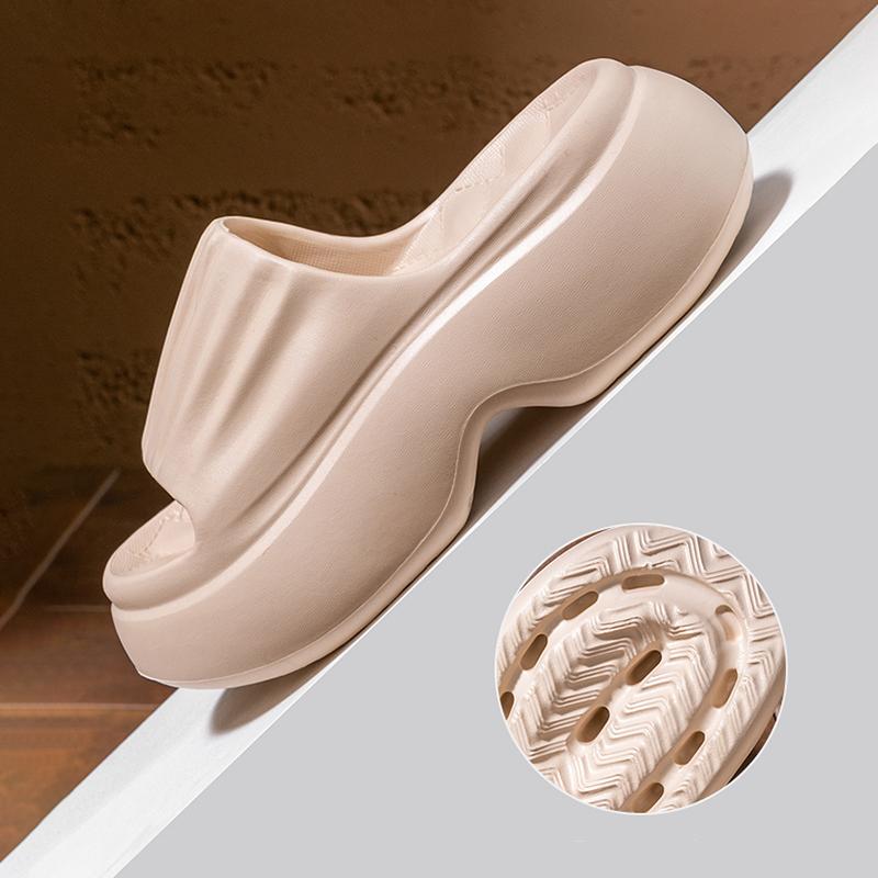 Chunky Platform Wedges Slippers Women  Summer Indoor Outdoor Thick Bottom Sandals Woman Slides Light Non Slip Beach Shoes