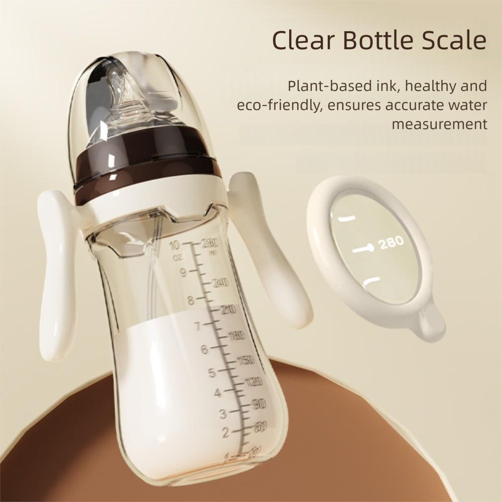 180ML/240ML Babyflasche Tragbare Silikon-Trinkhalmflasche Hochwertiger Trinkbecher Baby-Fütterungszubehör