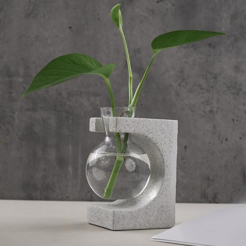 Flexible Silicone Craft Mold For Handmade Resin Casting Hydroponic Planter Diaplsy Base Decorative Vase Creation
