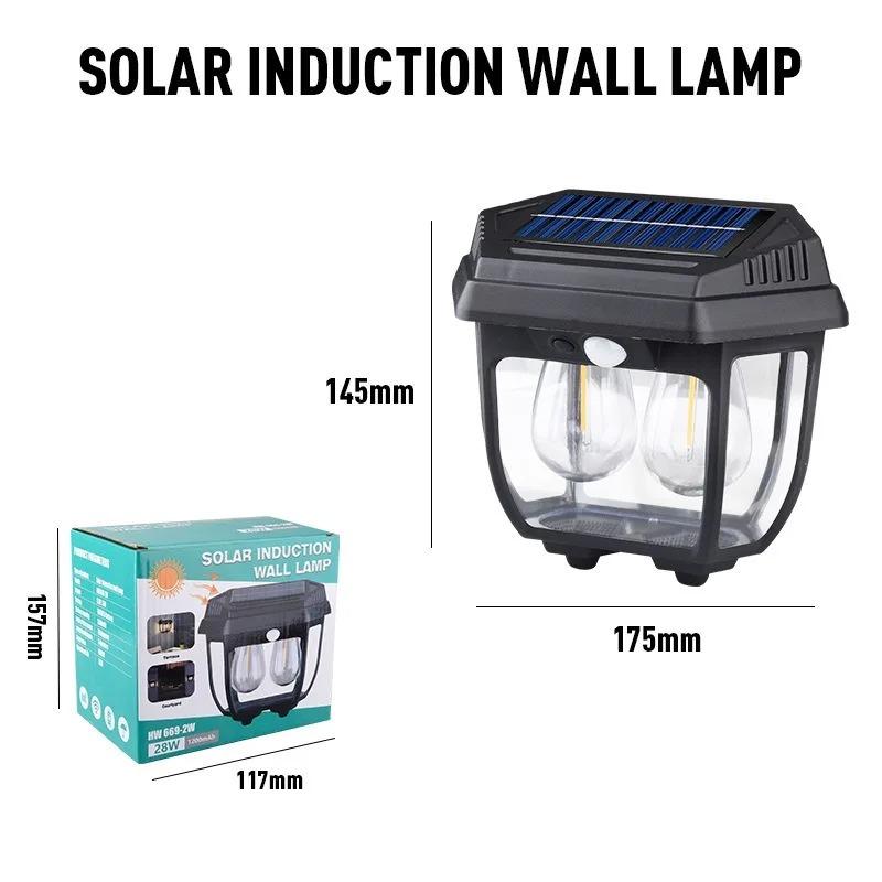 Solar Motion Lights Outdoor Waterproof, Solar Porch Lights Outdoor for Door, Shed, Patio, Garage, Yard Outside Decorative