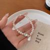 Irregular freshwater pearl bracelet female ins style light luxury Internet celebrity bracelet design sense beaded jewelry