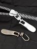 5 Pcs Detachable Metal Zipper Pull Tabs Replacement Pull Heads for Small Hole Zippers Bags Clothes Shoes Boots Repair