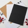 10 Stück Kraftpapier Blanko Grußkarten Faltbar Mehrzweck Hartpapierkarte Hochzeit Festival Umschlagkarte Einladungskarte
