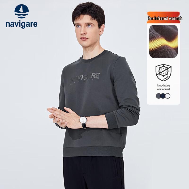 

Navigare Men s Round Neck Air Layer Warm Sweatshirt 3XL (56)