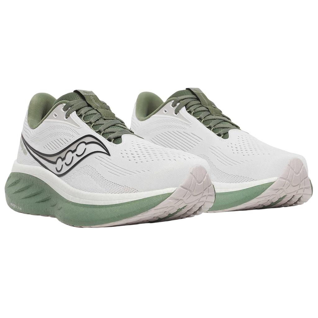 Saucony Ride 18 Men's White Olivine Low Top Running Sneakers S21000-138