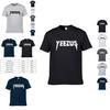 Classic Men Yeezus Letter Short Sleeve T-shirt With Premium Cotton Blend Fabric