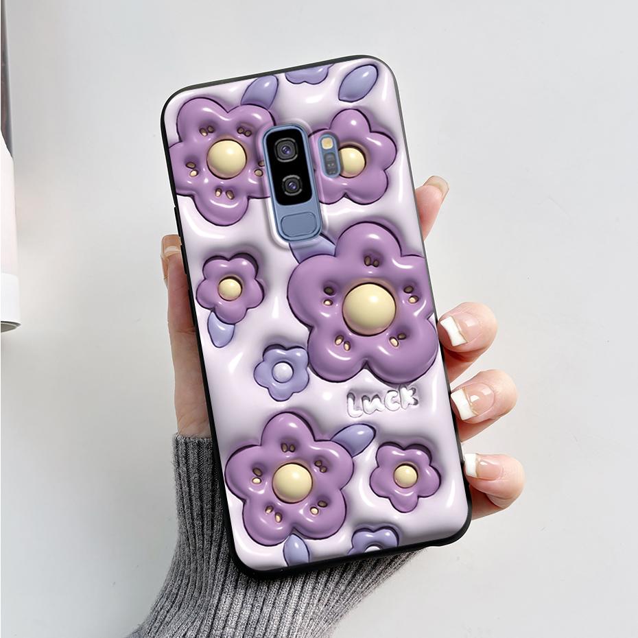 Case For Samsung Galaxy S9 Case G960F Astronaut Cover Silicone Phone Cases For Samsung Galaxy S9+ S 9 Plus G965F Fundas Bumper